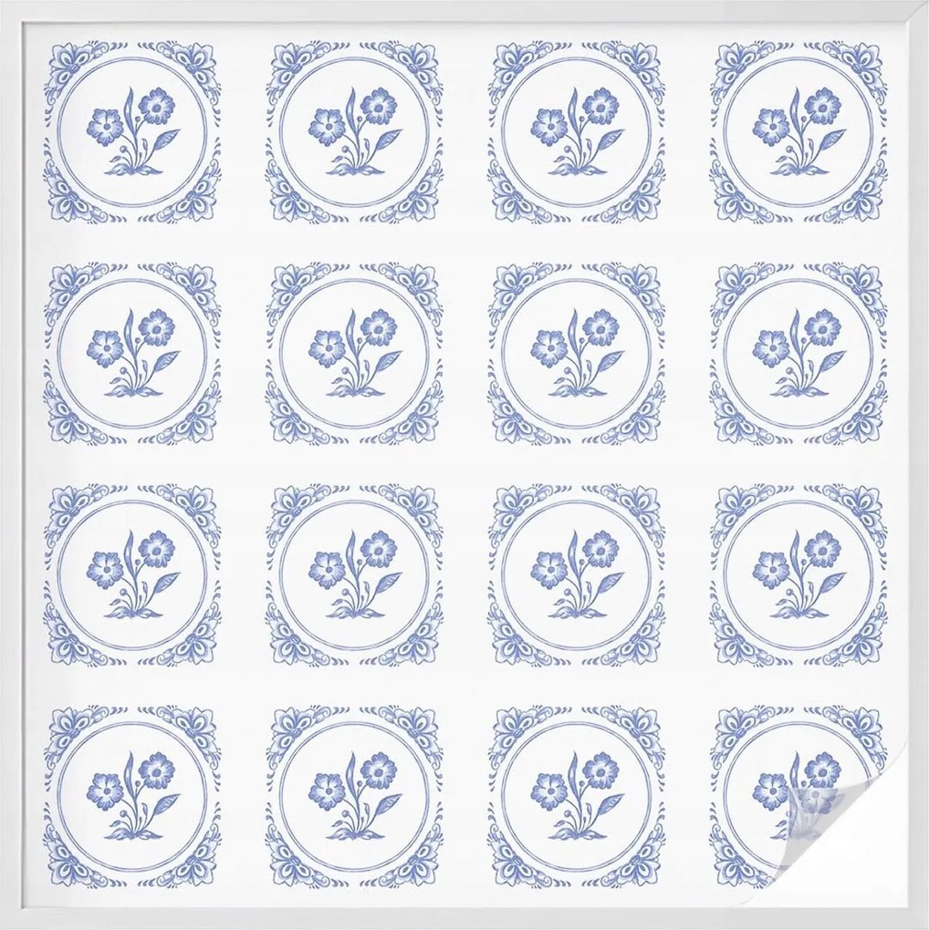 Öntapadós Ablakfólia Adatvédelem Finom virágok 100x100