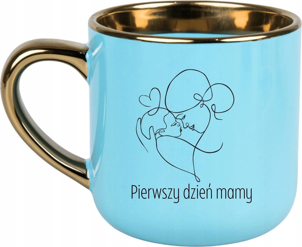 Bögre Kék 400ml Ajándék Vicces Anyák Napja Első Anyák Napja