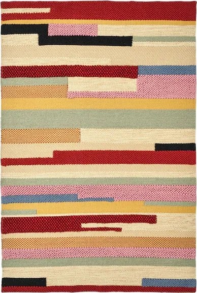 Ikea Bronden Szőnyeg sörtékkel többszínű 133x195cm