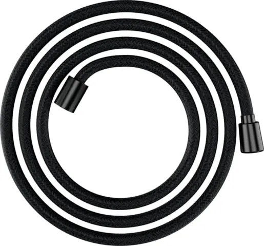 Zuhanycső Hansgrohe Designflex csiszolt fekete króm 28230340