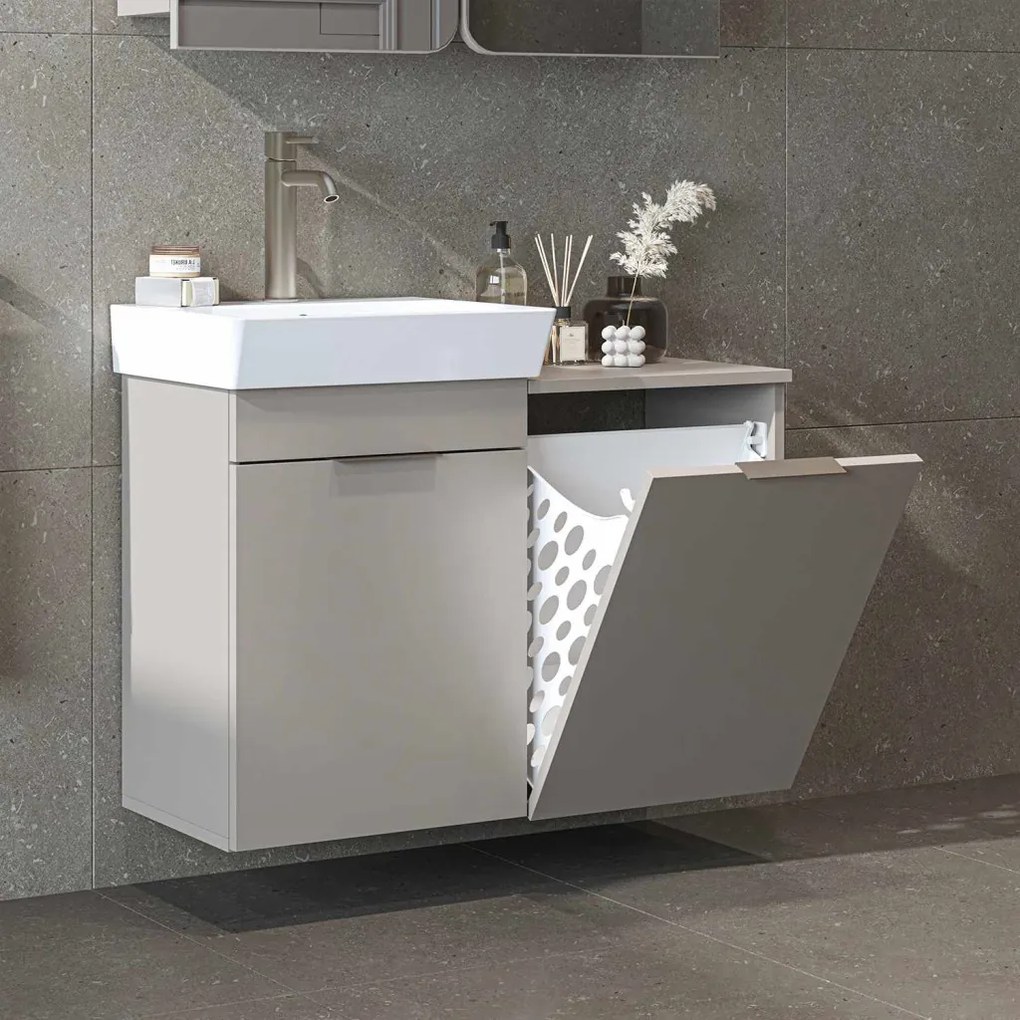 Dubai mosdószekrény, homokkő, 92,2 cm – TR283VLN1130