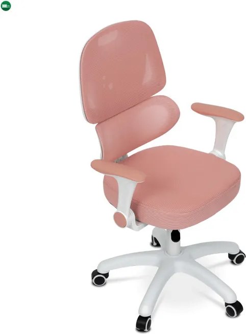 Gyerek Forgószék, Magasságállítás, Rózsaszín Hálós. KA-K1063 PINK