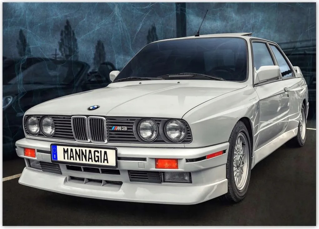 Poszterek 70x50 Bmw M3 E30 Hármas 3er