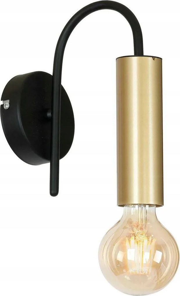 Fali Lámpa Modern Fekete-arany Glamour