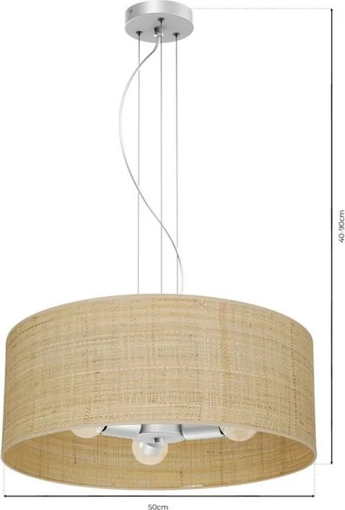 Milagro MARSHALL MLP7490 Függőlámpa 3x60W/E27 IP20