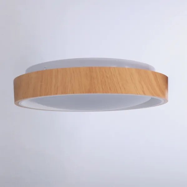 Brilagi - LED mennyezeti lámpa FLOCO LED/24W/230V Ø 30 cm fa/fehér