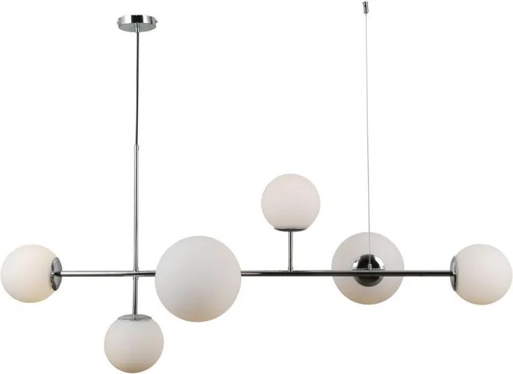 Italux modern függeszték vailante fehér króm itxpnd-31221-6b-ch