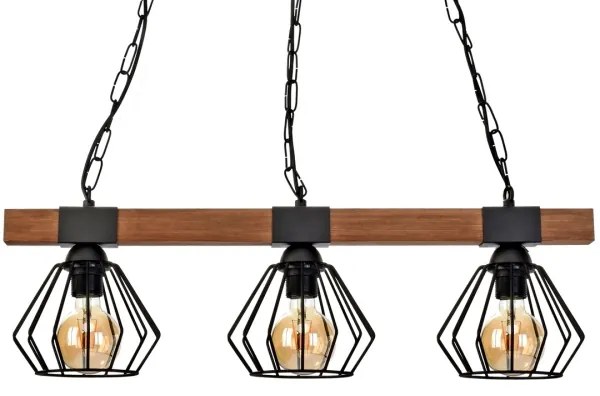 Csillár láncon ULF 3xE27/60W/230V