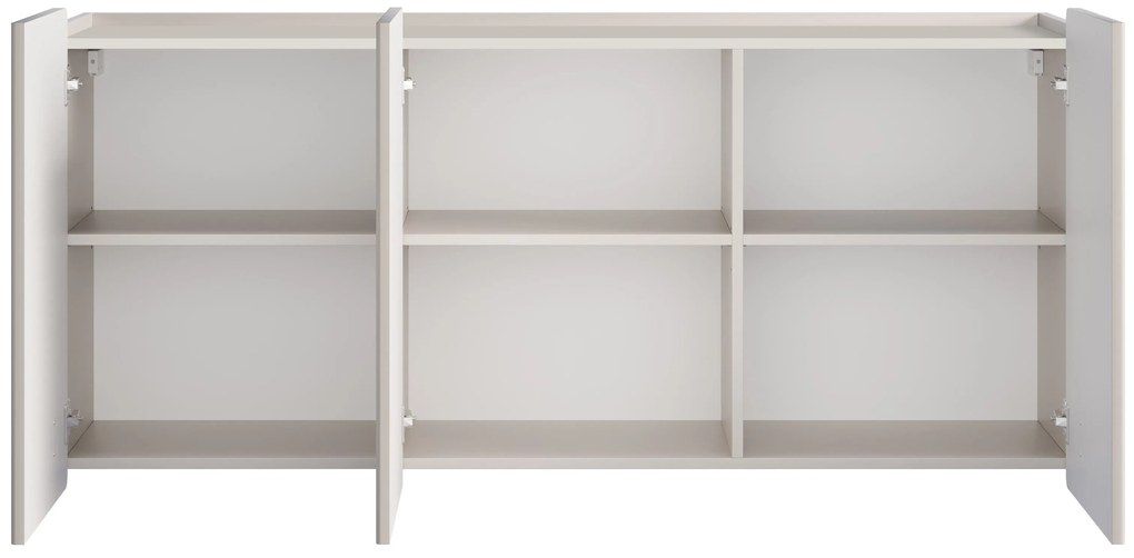 Malmi fali komód 150 cm - kasmír / arany