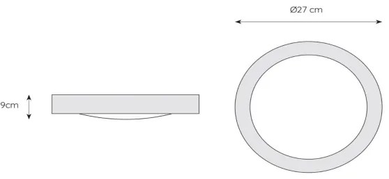 Lucide 79158/01/31 - Fürdőszobai mennyezeti lámpa FRESH 1xE27/20W/230V