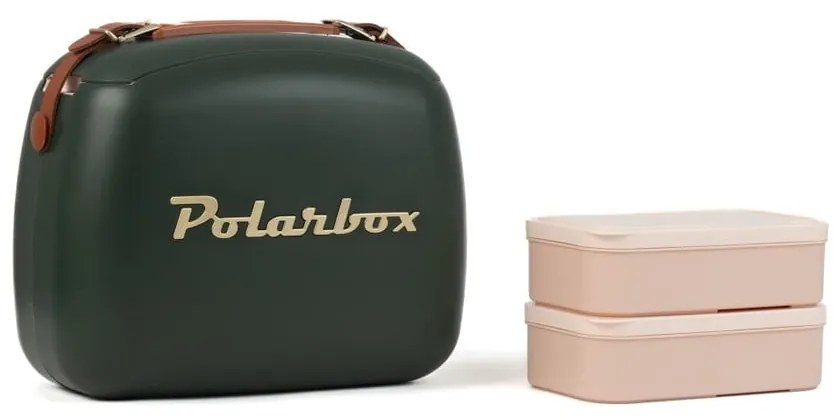 Sötétzöld hűtődoboz 6 l Classic Gold – Polarbox