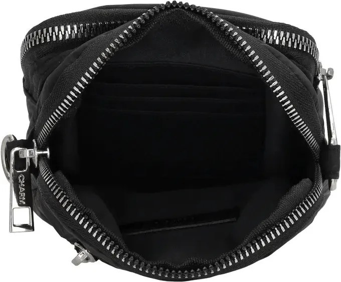 Fekete elegáns mobiltáska „Daily”