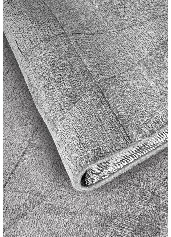 Szürke kézi szövésű gyapjú futószőnyeg 80x250 cm Ursule – Villeroy&Boch