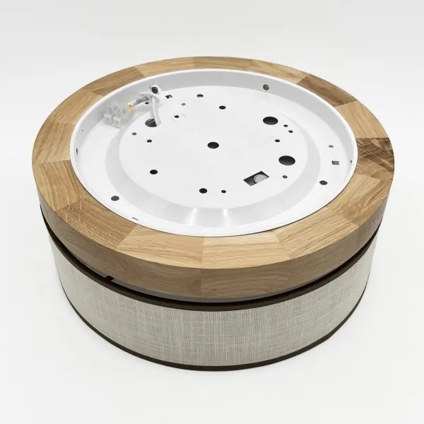 Brilagi - LED mennyezeti lámpa BELLADONNA LED/20W/230V Ø 30 cm krémszínű/tölgy