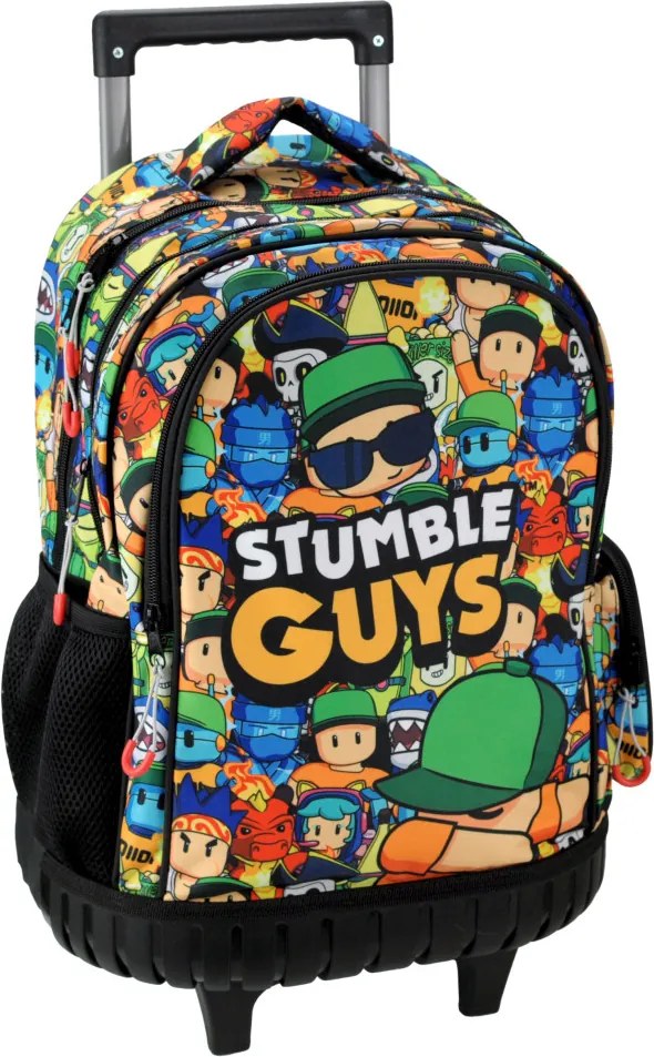 Stumble Guys Race prémium gurulós iskolatáska, táska 42 cm
