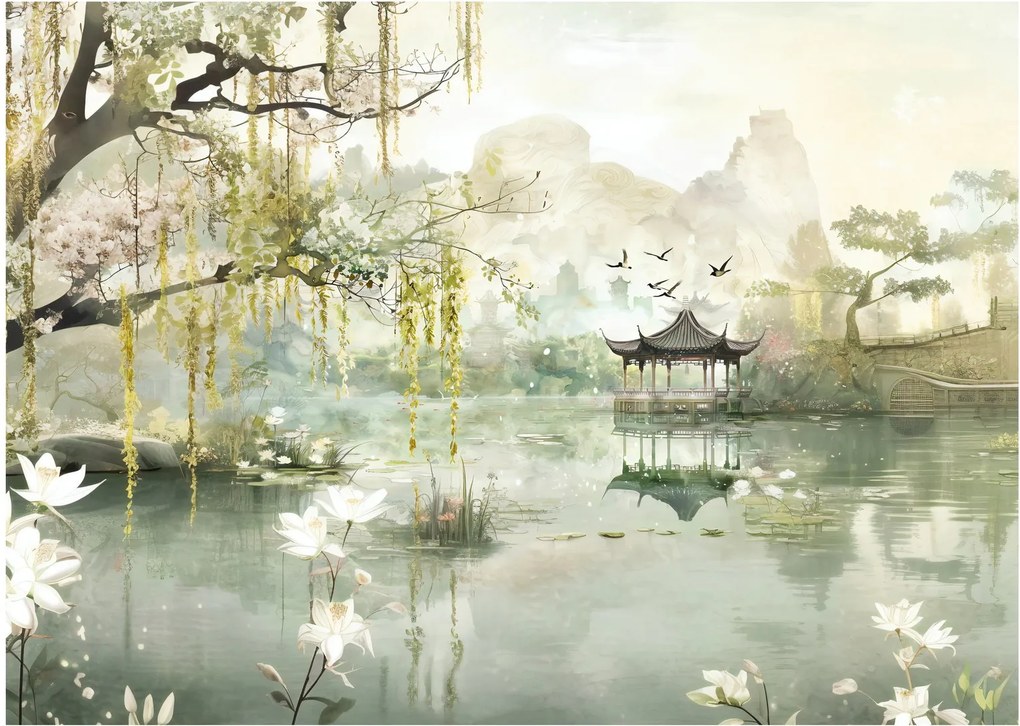 Kép - Kínai tó (70x50 cm)