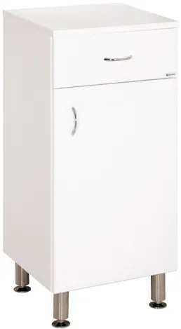 Keramia Pro fürdőszobaszekrény alacsony 35x79x33,3 cm fehér lesk PRON35LP