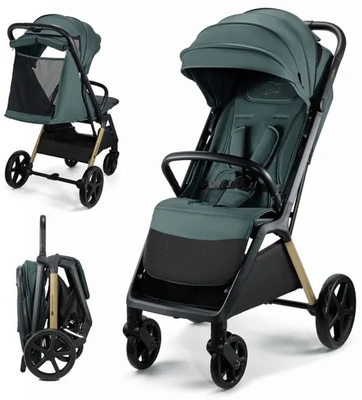 KINDERKRAFT - LOOM sport babakocsi zöld színben