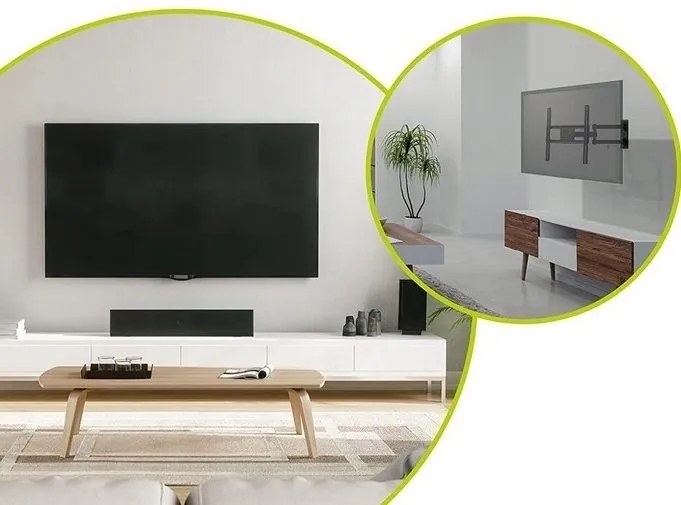 Tutumi Tutumi, forgatható tartó 23-60 hüvelykes TV-hez, HOM-02832