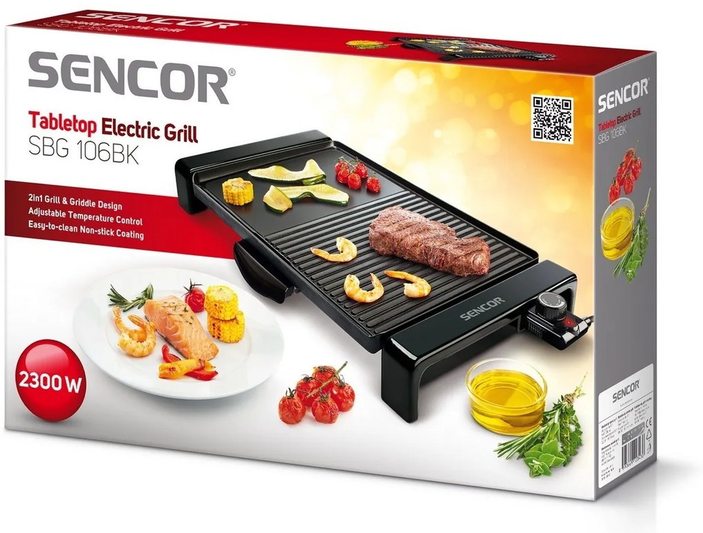 Sencor SBG 106BK elektromos grill
