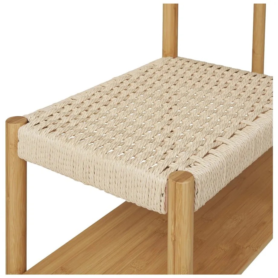 Natúr színű bambusz előszoba bútor Ember – House Nordic