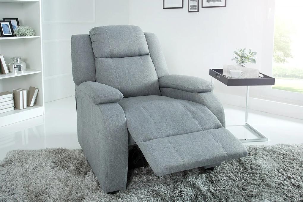 COMFY  kényelmi design fotel - világosszürke