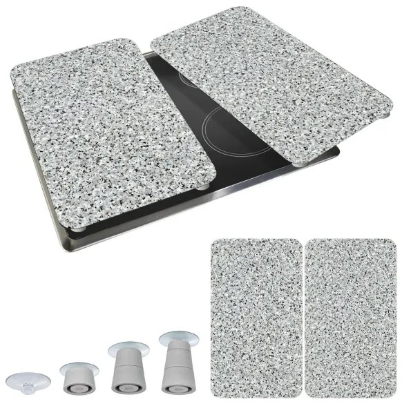 WENKO 2521120500-Fedőlap ABDECKPLATTE - NEUTRÁLIS 30x52 cm gránit/színes