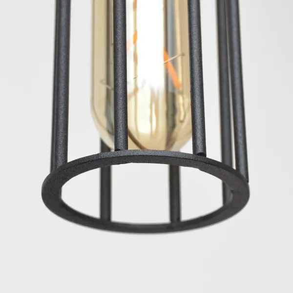 Fali lámpa MELODY 1xE27/15W/230V fekete