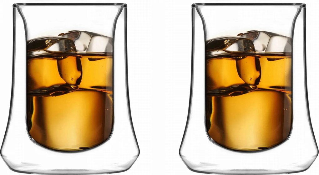 2 db 240 ml-es duplafalú pohár szett