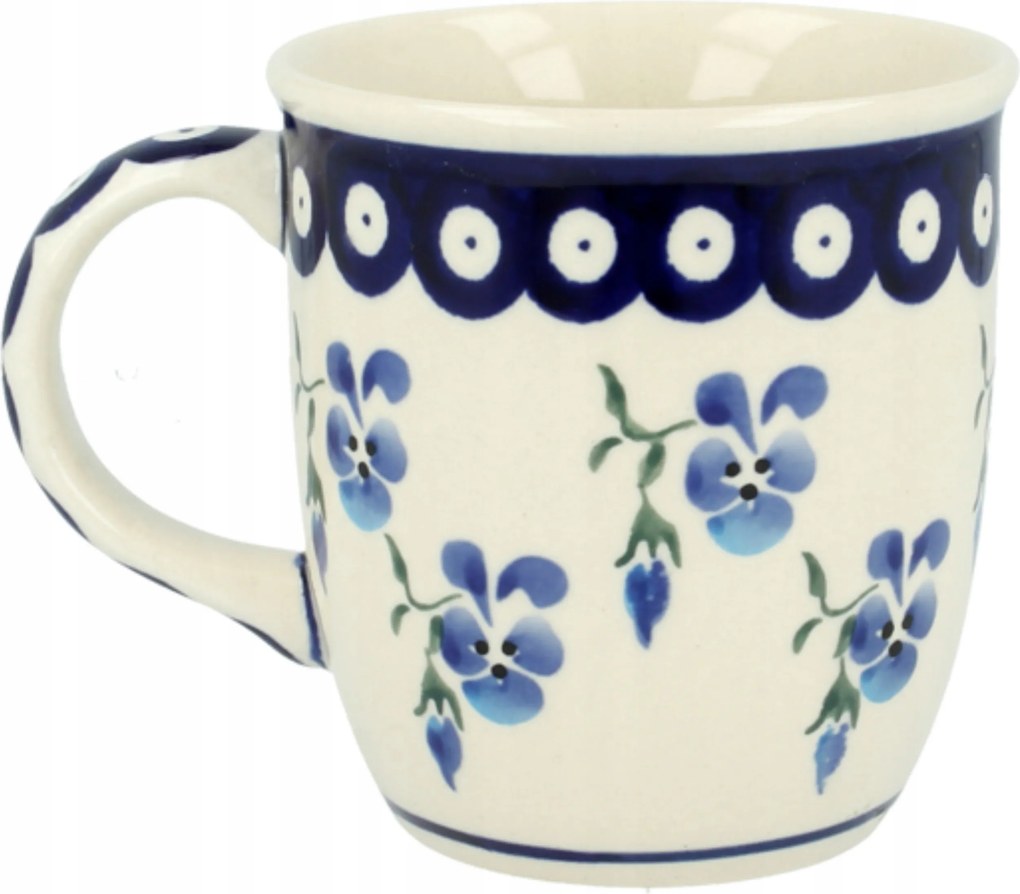 Bögre Ceramika Bolesławiec 1 Fajta 350ml GU1105DEK890 Kézműves