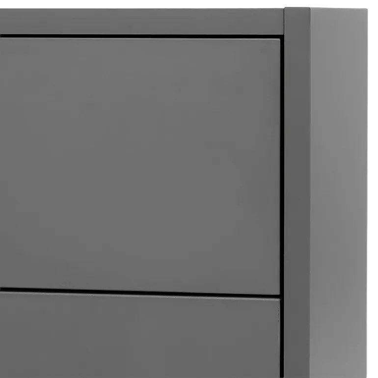 Boxie 2 fiókos fali szekrény 40x80x37 cm antracit
