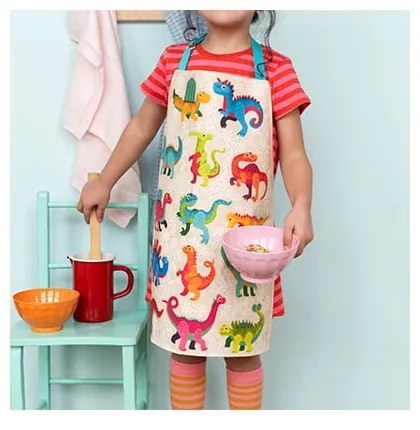 Pamut gyerek kötény Baby Dinos – Rex London