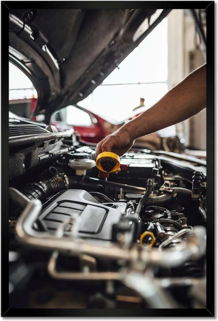 Poszterek keretben 40x60 Autó műszaki ellenőrzés