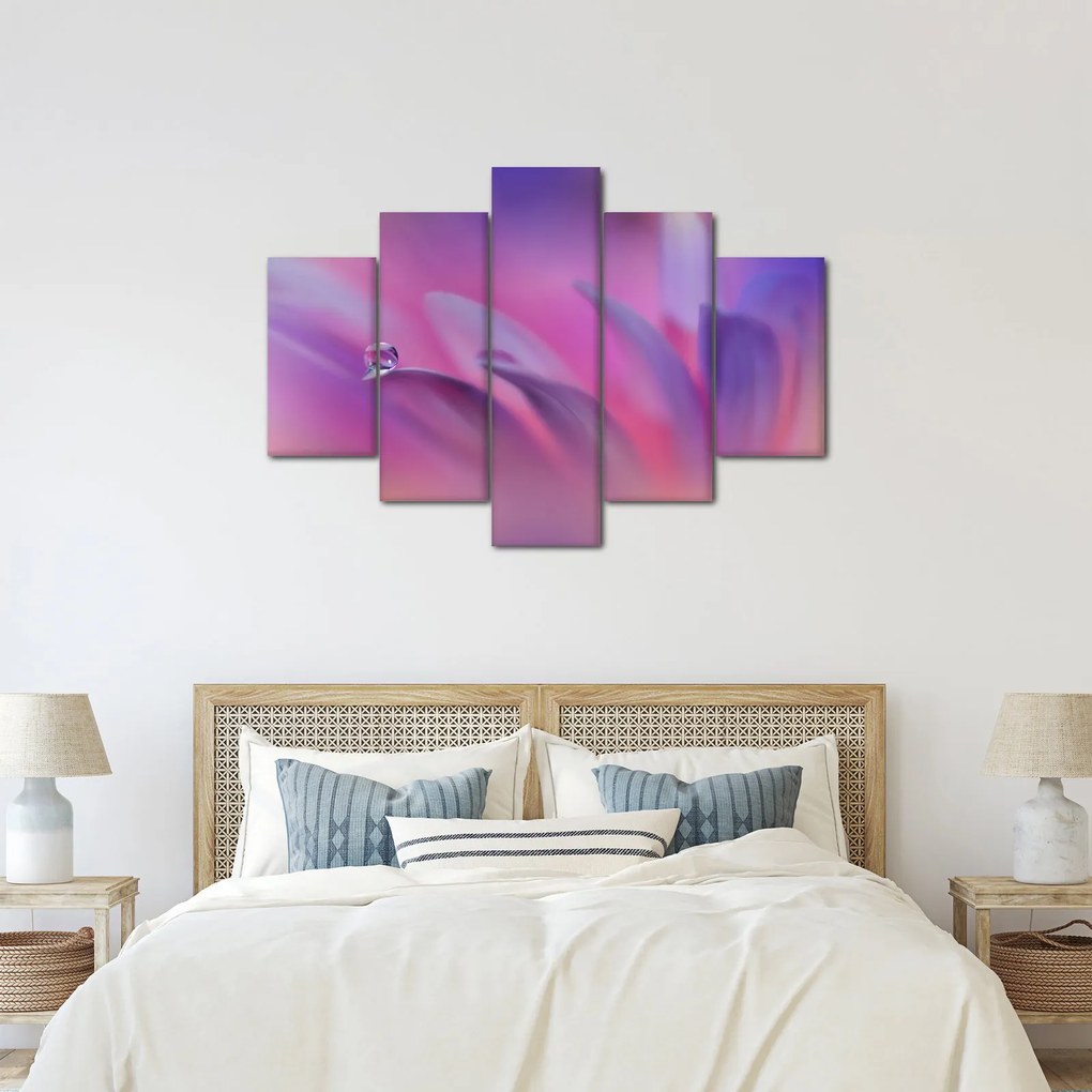 Kép - Csepp a virágon (150x105 cm)