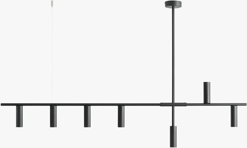 Aldex modern függeszték trevo fekete ald1104t1
