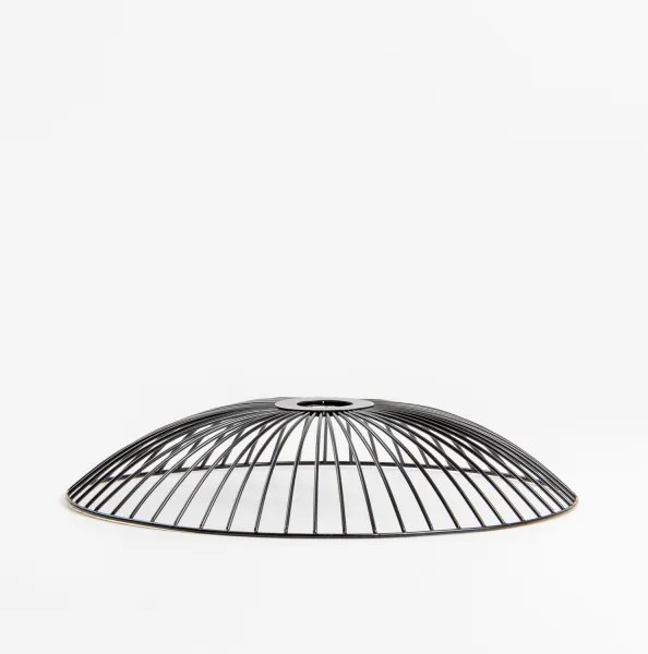 Brilagi - LED felületre szerelhető csillár CERIA WIRE 1xE27/40W/230V Ø 38 cm fekete/tölgy