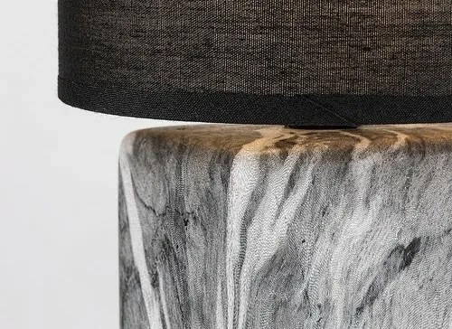 Rabalux 74068 Nalisa asztali lámpa, szögletes, fekete