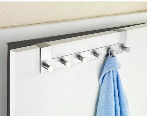 WENKO 22804100-CELANO akasztó 39x11 cm rozsdamentes acél/ezüst