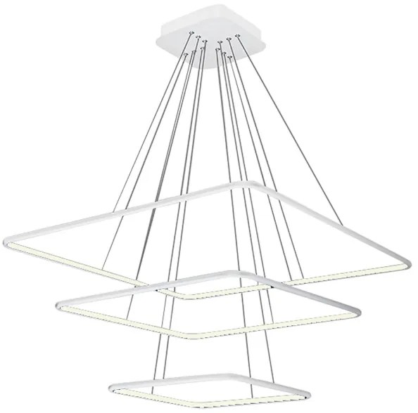 LED Csillár zsinóron NIX LED/117W/230V fehér