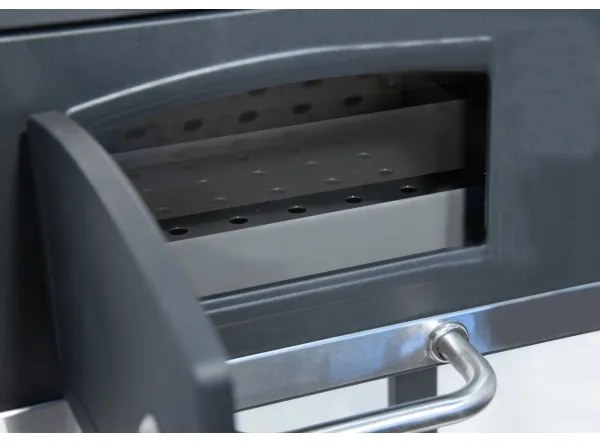 Faszenes grillsütő fekete