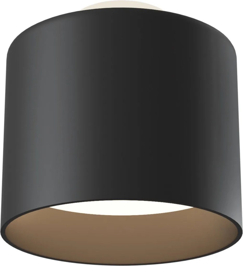 MAYTONI C009CW-L12B PLANET Hengeres Mennyezeti Lámpa Fekete LED IP20