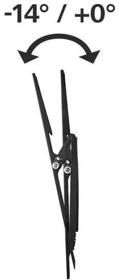 Hama - Dönthető fali tartó TV-hez 32-56” fekete