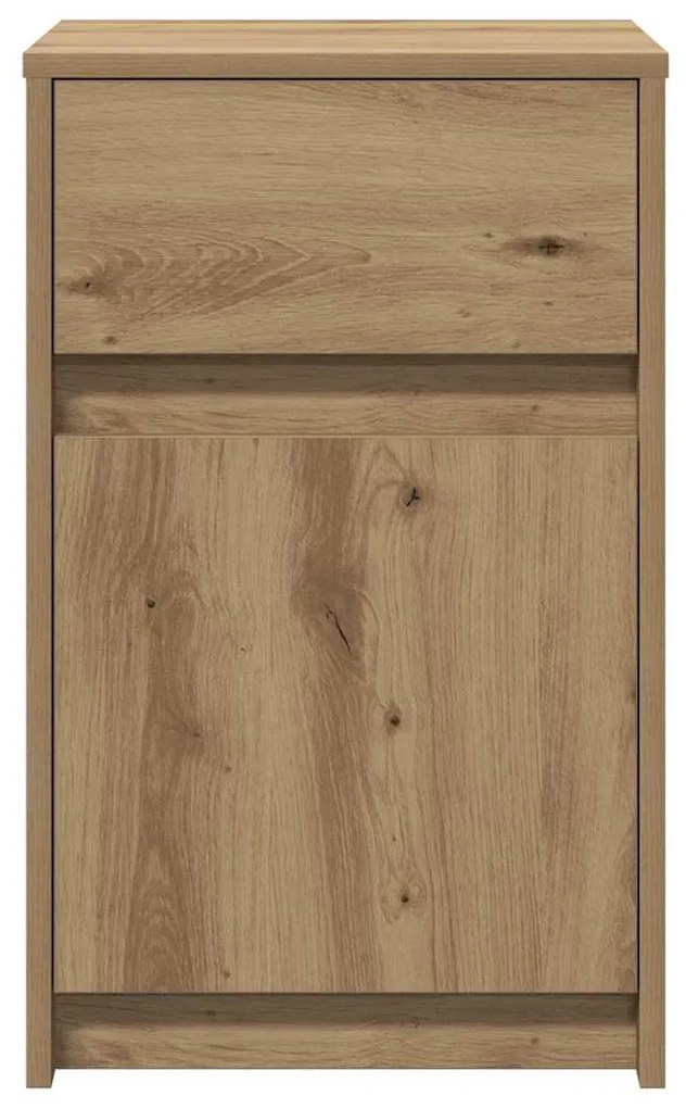 LED Éjjeli Szekrény 2 pcs kézműves tölgy 38 x 34 x 61 cm