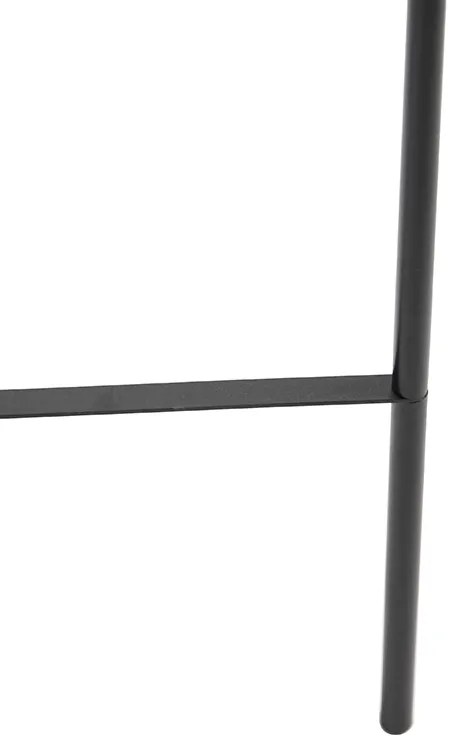 Okos állólámpa fekete, WiFi A60 füstüveggel - Bliss