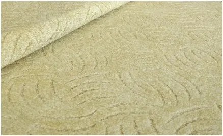 Dombornyomott Szőnyeg Gora kör 150 cm zöld #EE2741