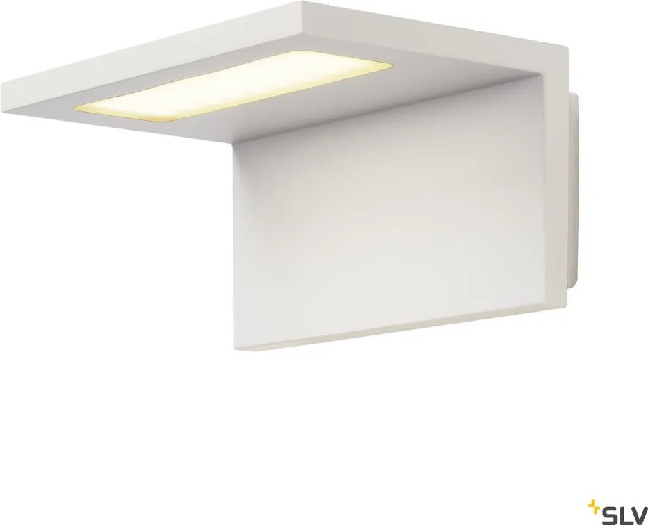 SLV 231351 ANGOLUX Modern Kültéri Fali Lámpa Fehér LED IP44