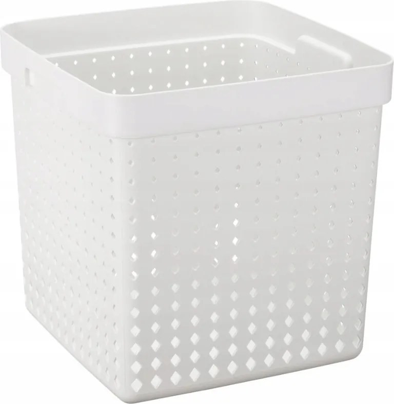 Plast Team 60260808 Seoul Kosár fehér XL Nagy