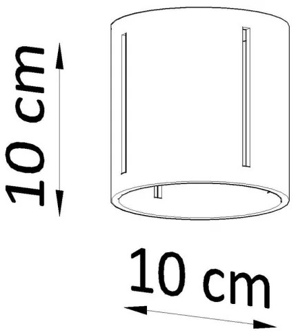 Mennyezeti lámpa INEZ 1xG9/40W/230V szürke