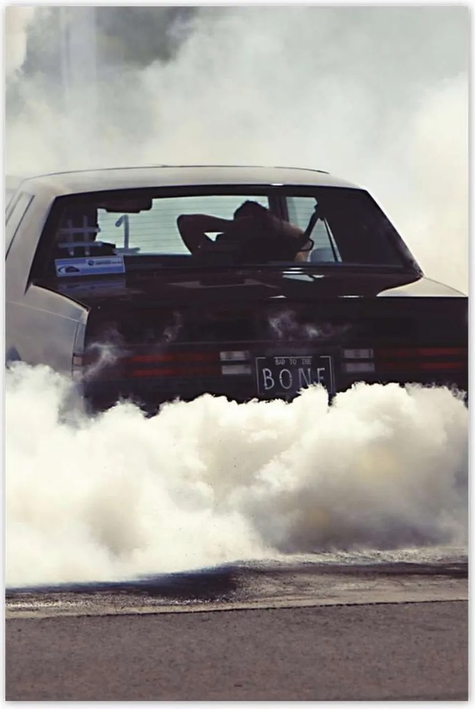 Poszterek 80x120 Drift gumiégetővel