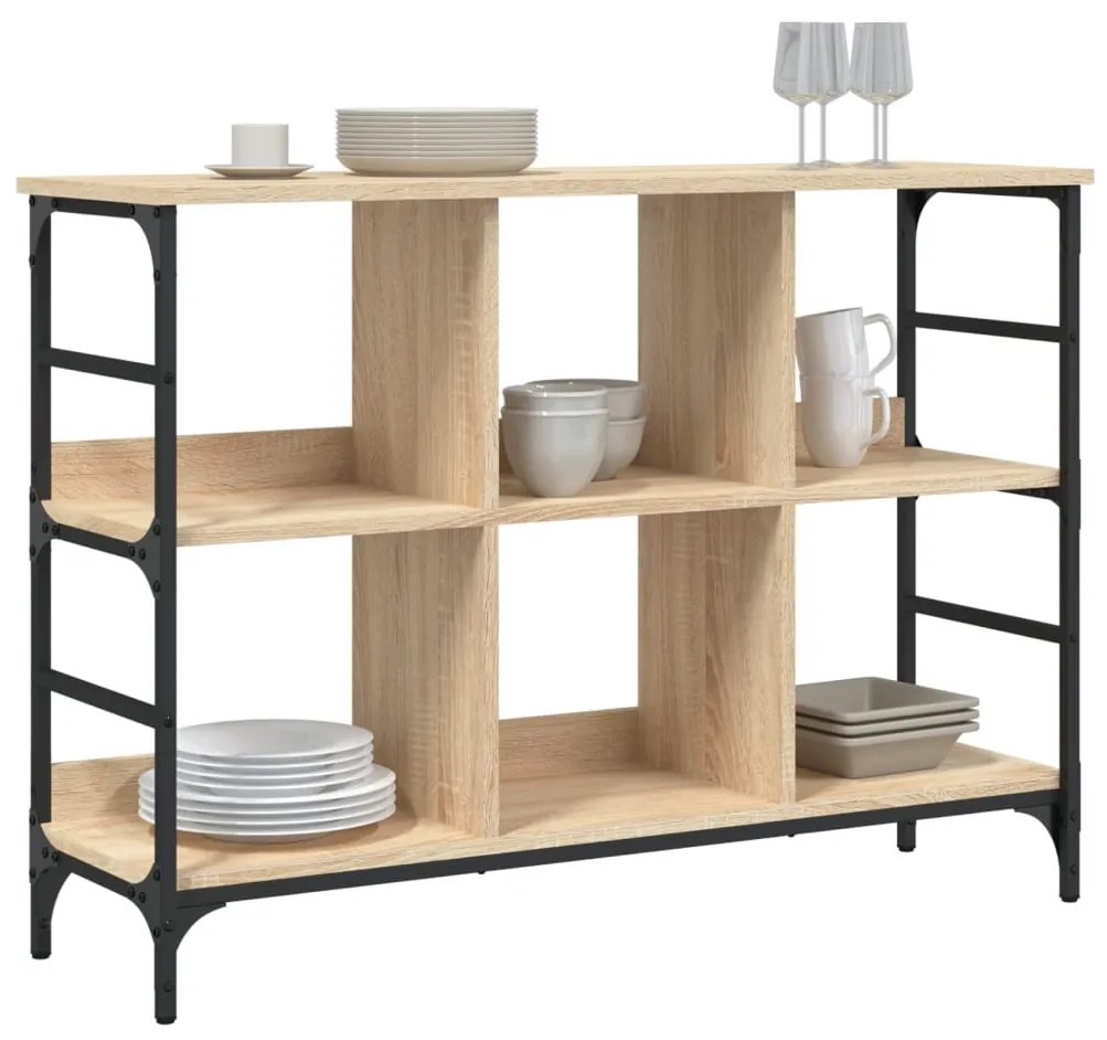 sonoma tölgyfa tálalószekrény 102 x 32 x 73,5 cm